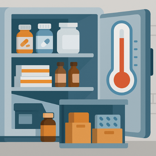 Sensitive inventory requires condition monitoring