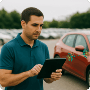 Luna tracker communicating automatically with gateway device