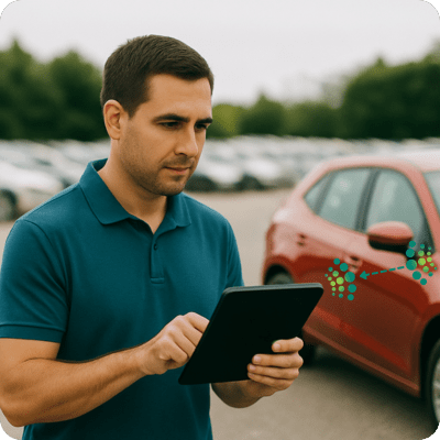 Luna tracker communicating automatically with gateway device