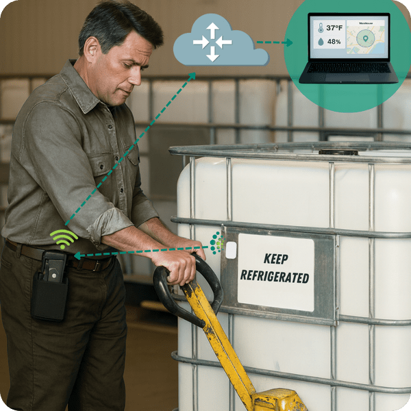Luna automating Returnable Container tracking